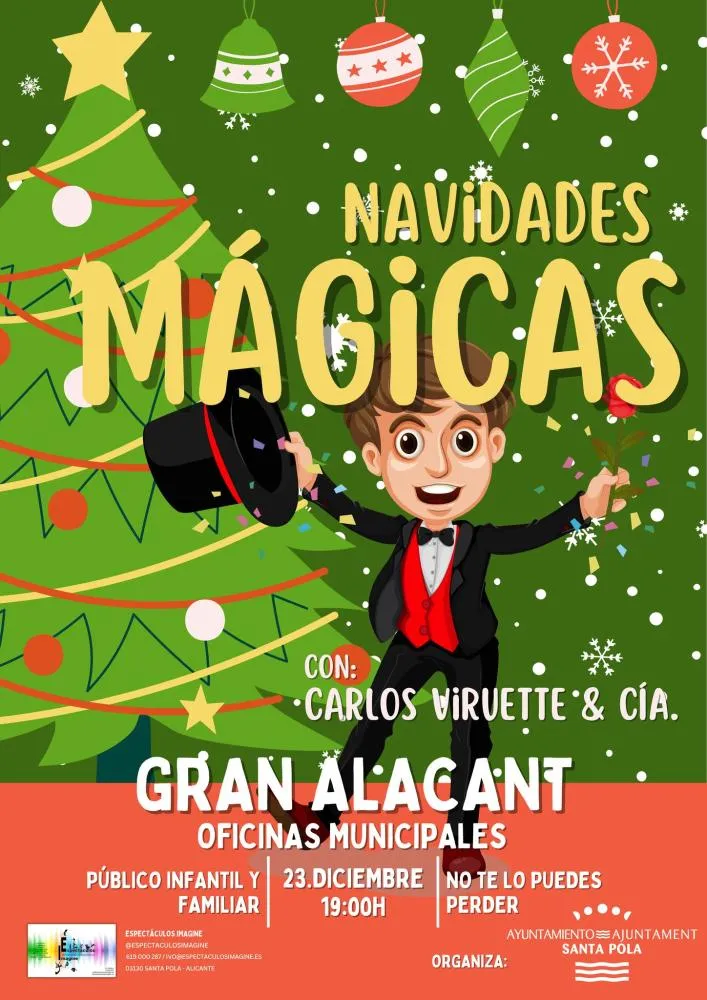 Navidades Mágicas con Carlos Viruette & Cía