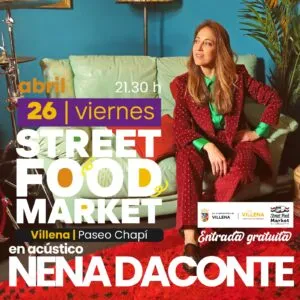 Nena Daconte en acústico ► Villena Street Food Market 2024