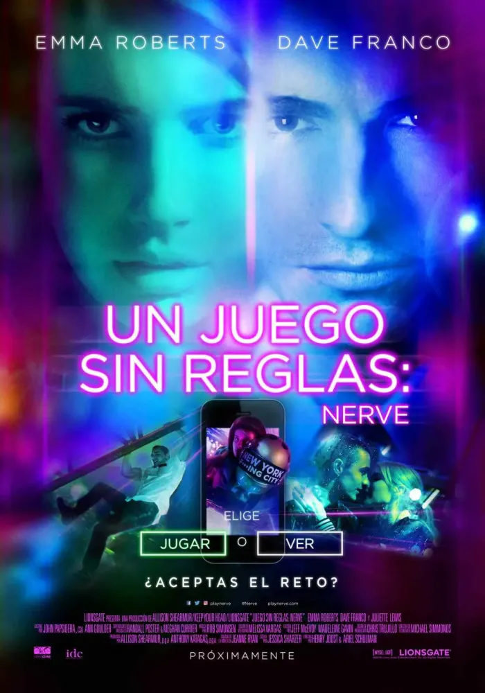 Nerve: Un juego sin reglas ► Ciclo de Cine Upcca