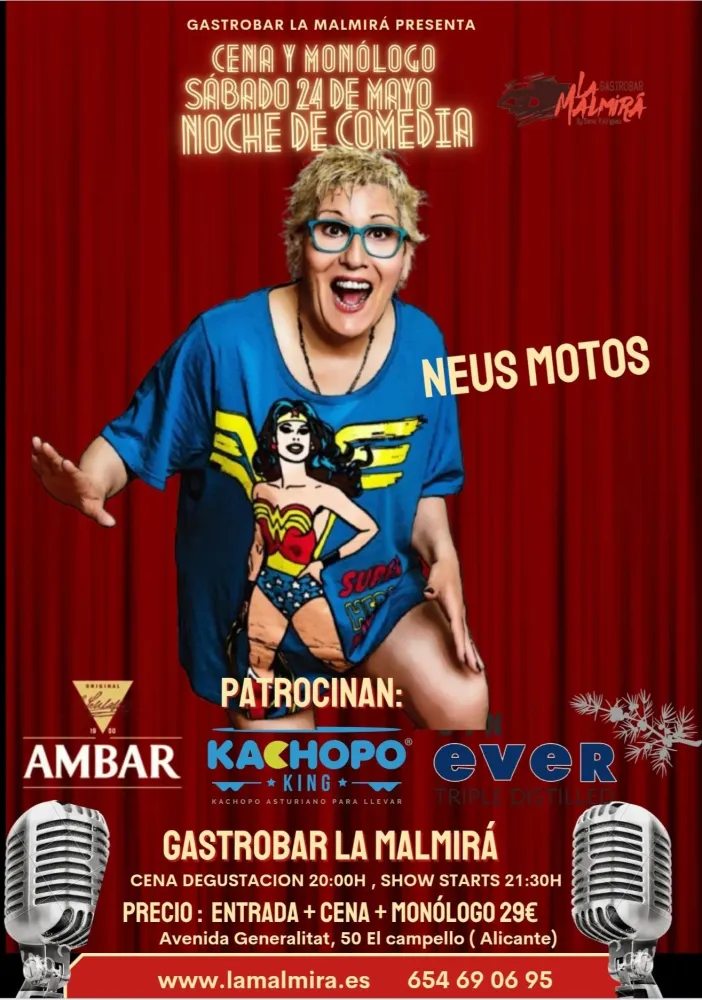 Neus Motos en Gastrobar la Malmirá