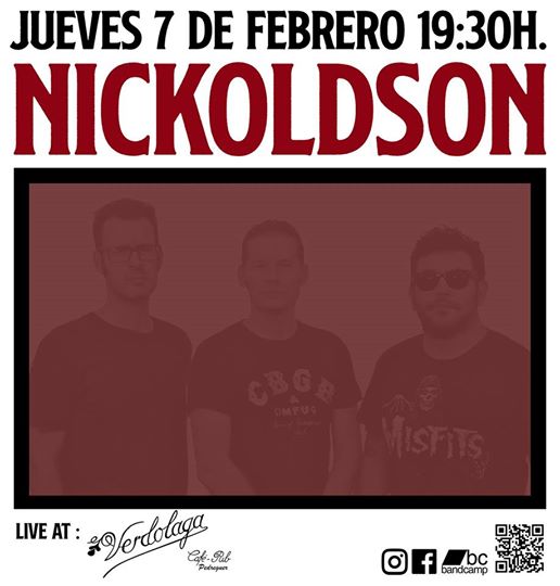 NICKOLDSON live! en Pedreguer