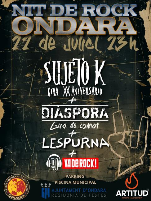 Nit de Rock Ondara 2025