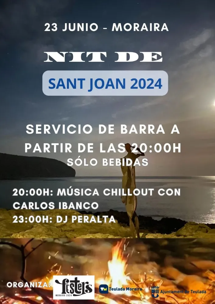 Nit de Sant Joan Teulada Moraira 2024