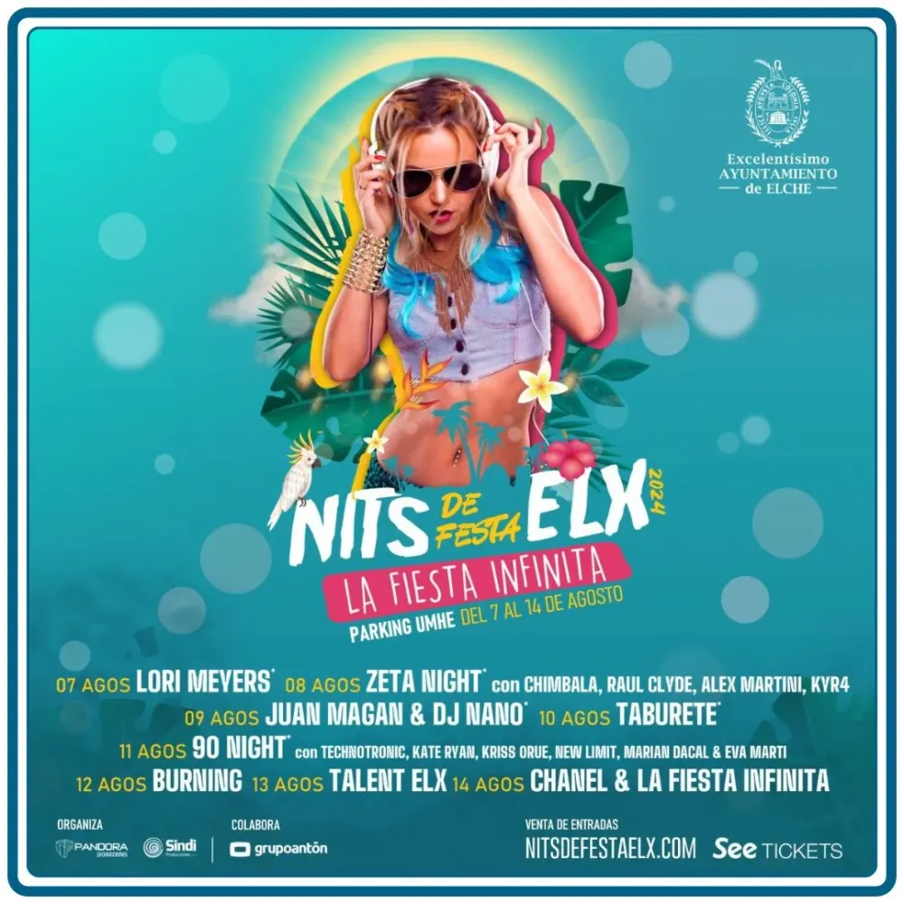 Nits de Festa Elx 2024