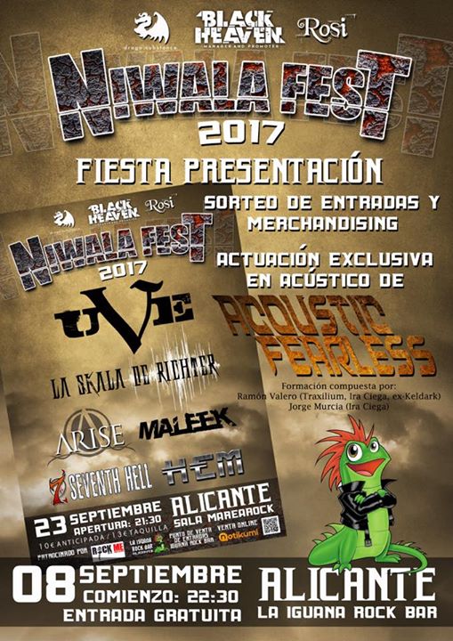 Niwala Fest 2017 - Fiesta Presentación