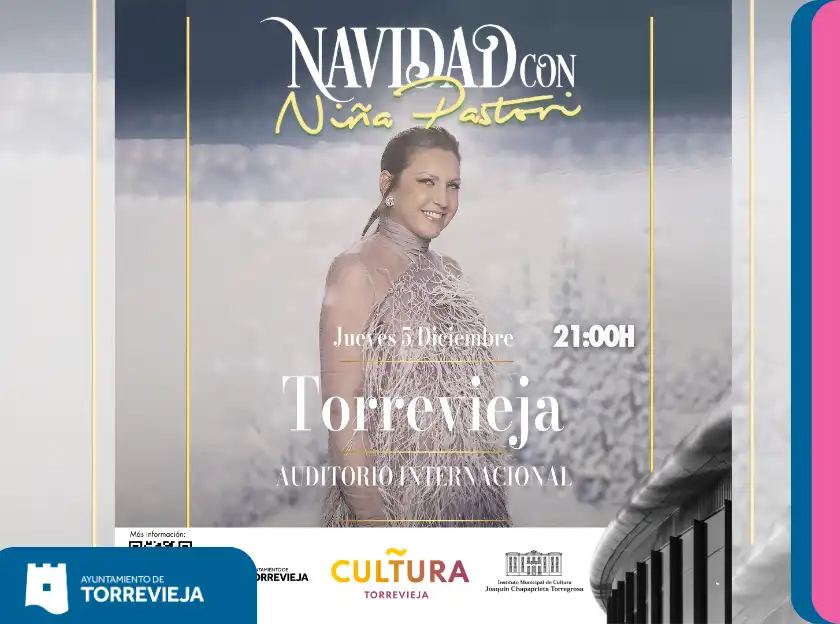 Niña Pastori adelanta la Navidad en Torrevieja