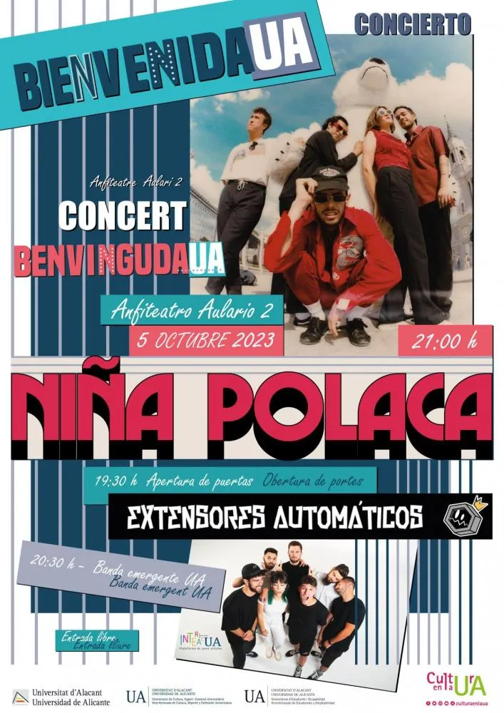 Niña Polaca + Extensores Automáticos - Concierto de Bienvenida a la Ua