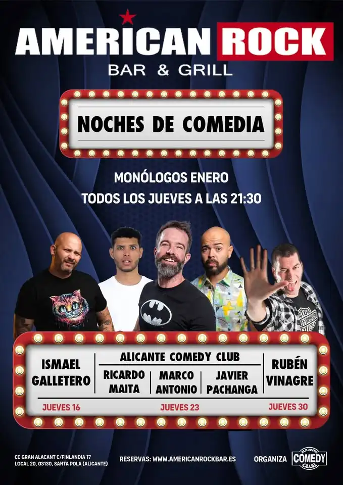 Noche de Monólogo Alicante Comedy Club
