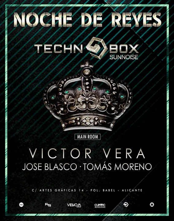 Noche de Reyes en TechnoBox Sunnoise