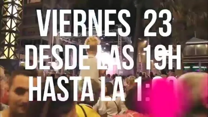 Noche de San Juan en Benidorm