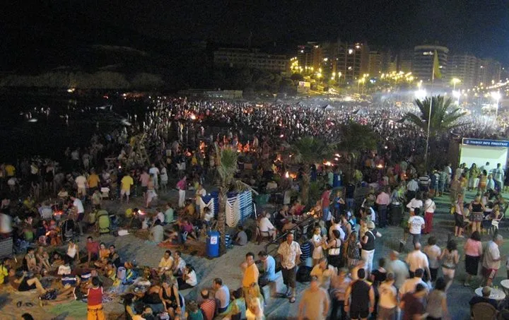 Noche de San Juan en Cala de Finestrat