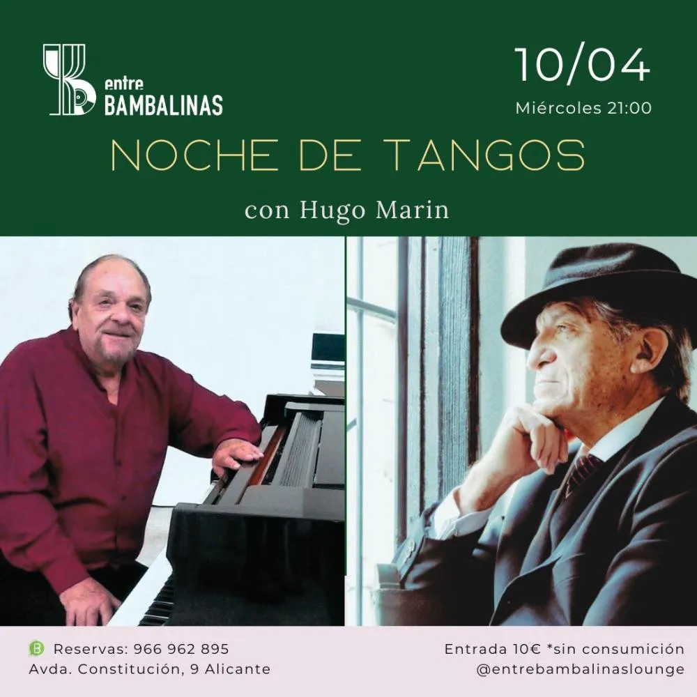 Noche de tango con Hugo Marín / Tango