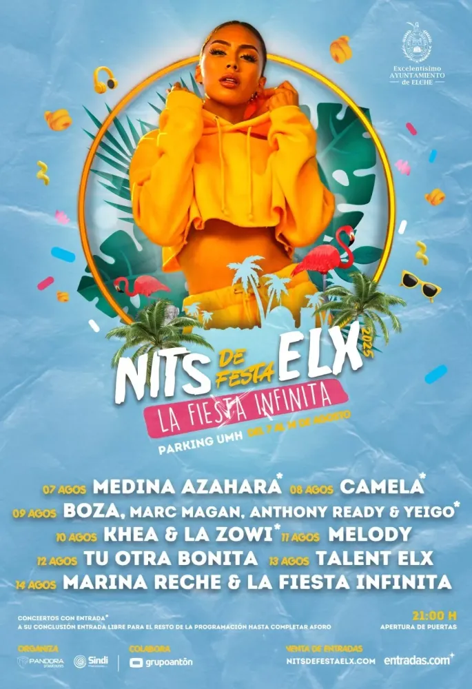 Noche Electrolatina Boza - Marc Magan ► Nits de Festa Elx