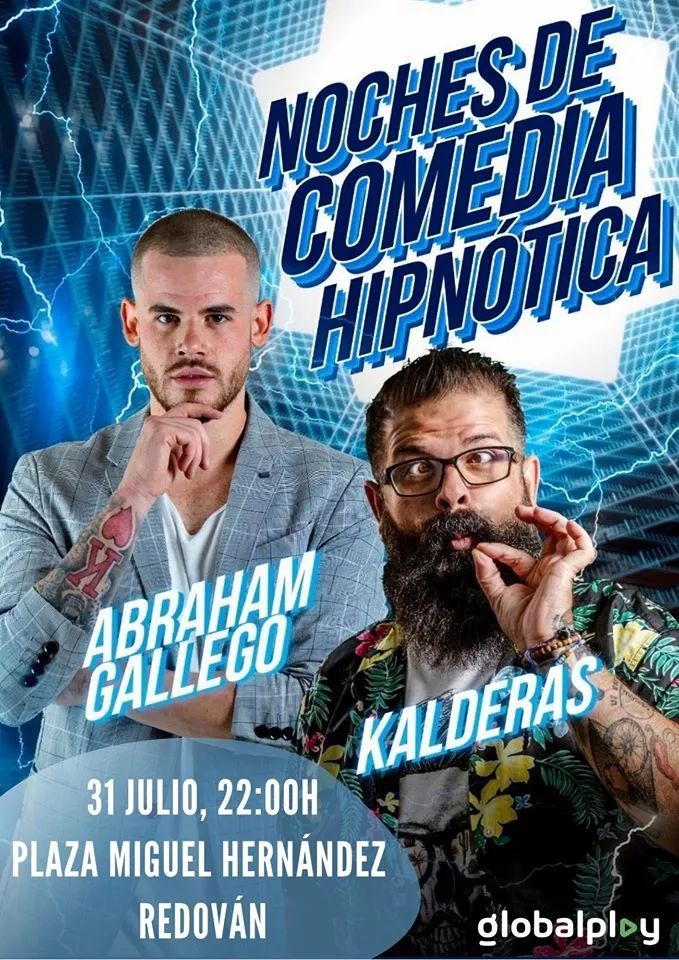 Noches de comedia hipnótica con Abraham Gallego y Kalderas