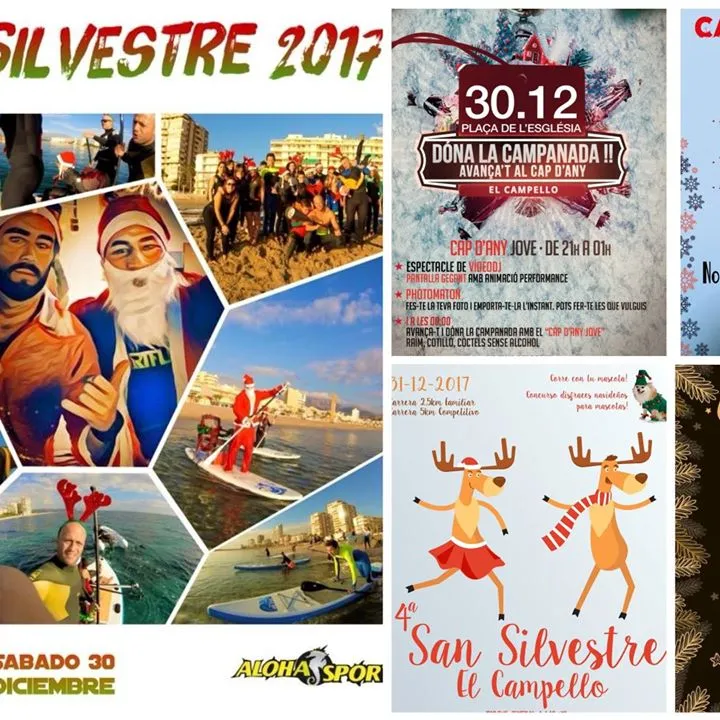 Nochevieja 2017 en El Campello