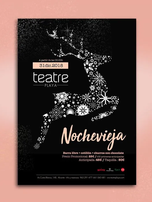 Nochevieja 2018 en Teatre San Juan Playa