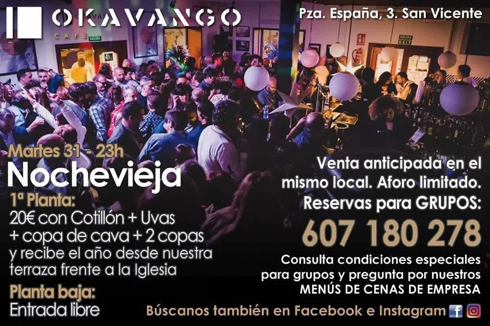 Nochevieja 2019 Okavango