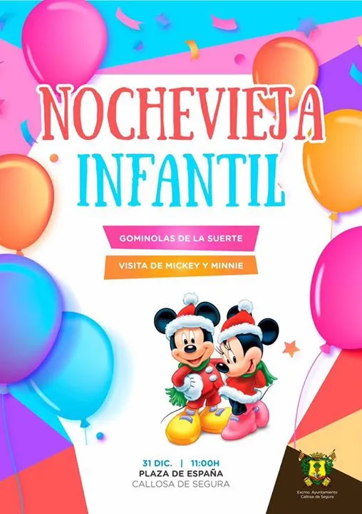 Nochevieja Infantil en Callosa de Segura