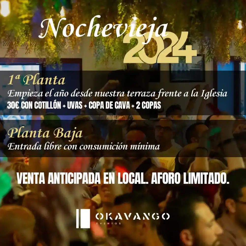 Nochevieja Okavango Café 2024