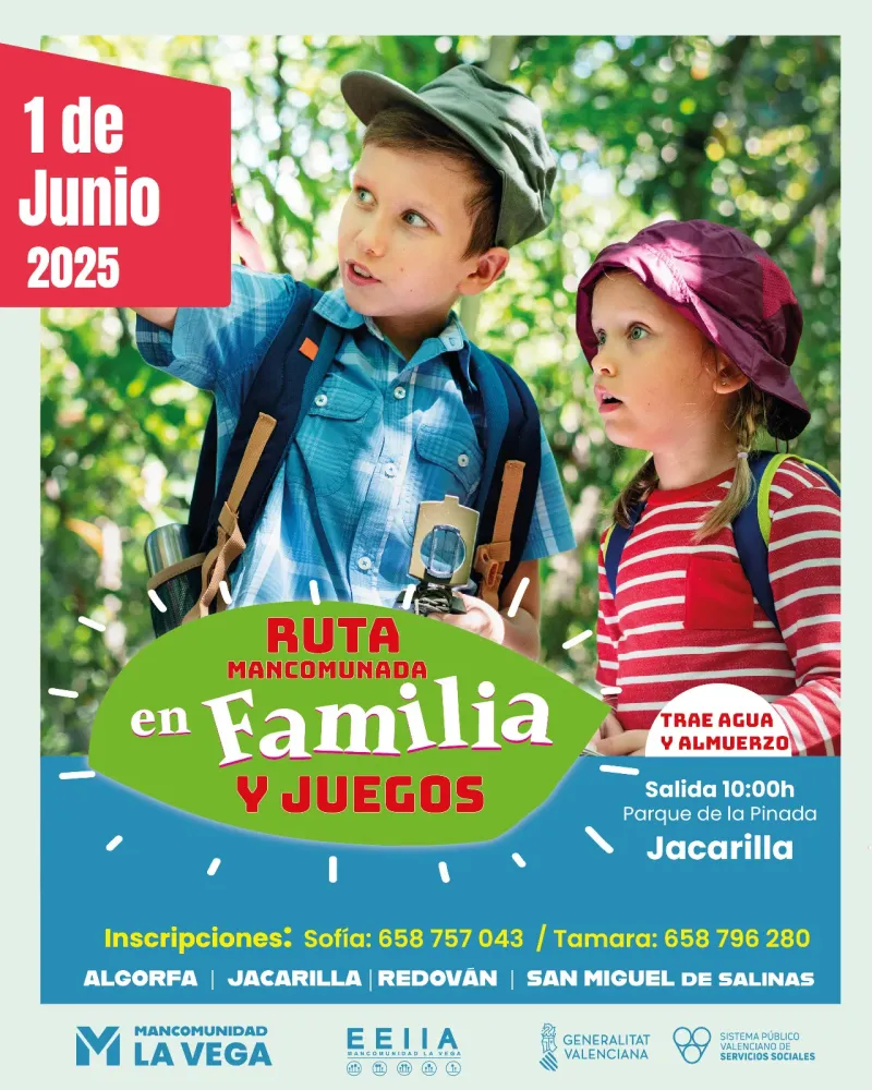 Nos vamos de Ruta en Familia Jacarilla y su entorno