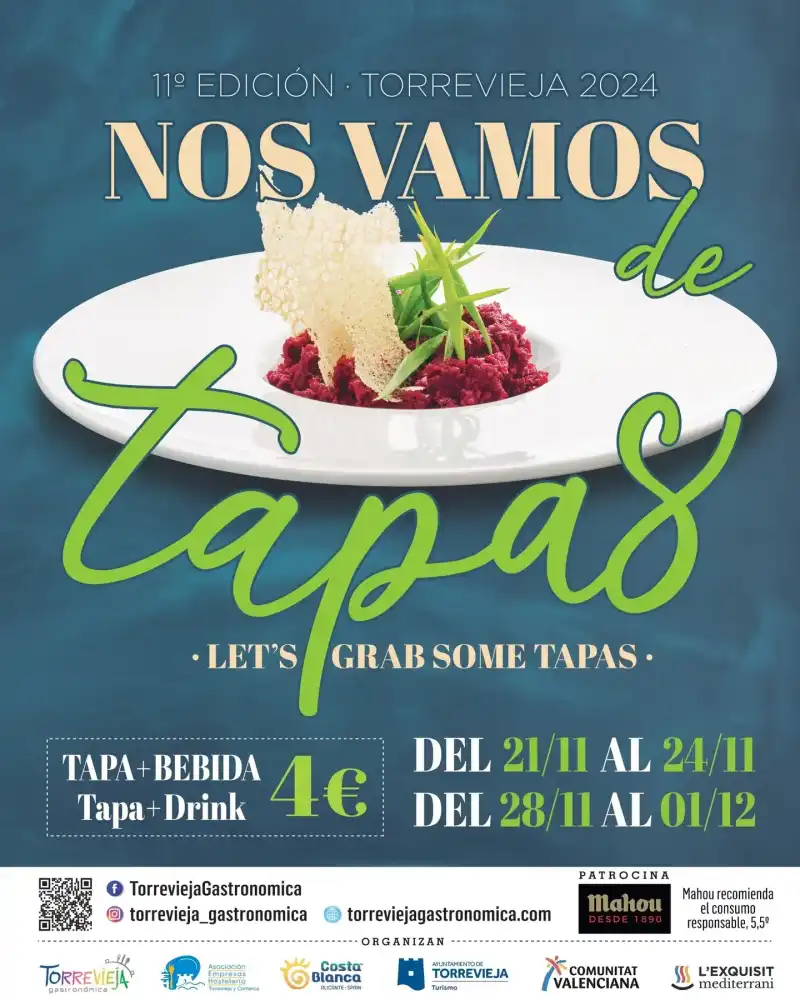 Nos vamos de tapas Torrevieja 2024