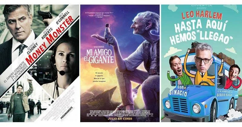 Novedades de cine y teatro de la Semana 4-10 julio de 2016