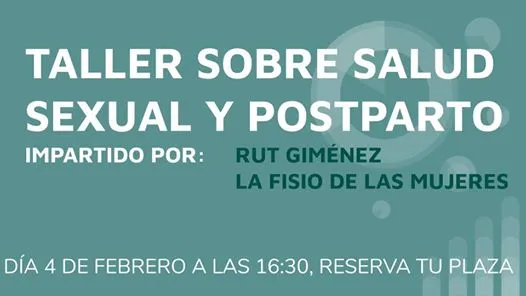 Nuevo taller!! Sobre salud sexual y postparto