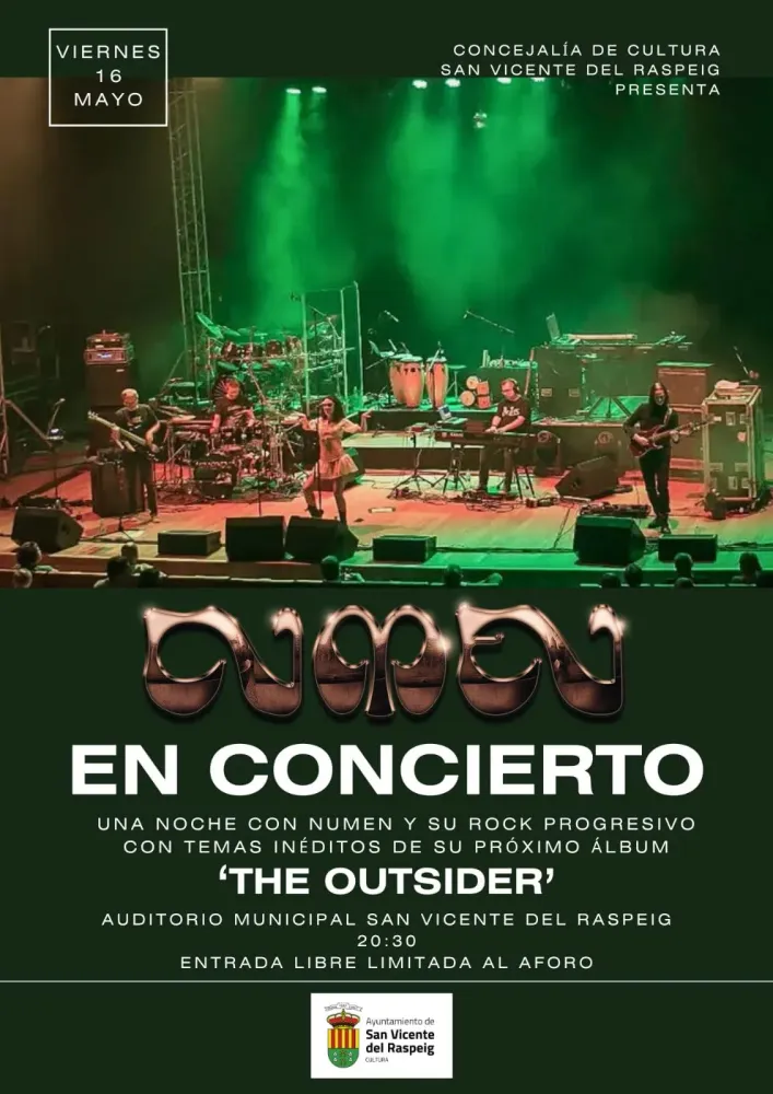 Numen en concierto "The outsider"