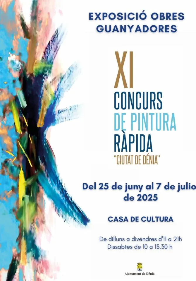 Obras ganadoras del XI Concurso de Pintura Ràpida "Ciutat de Dénia"