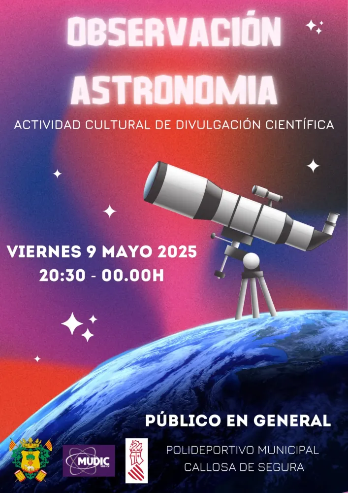 Observación astronomía Callosa de Segura