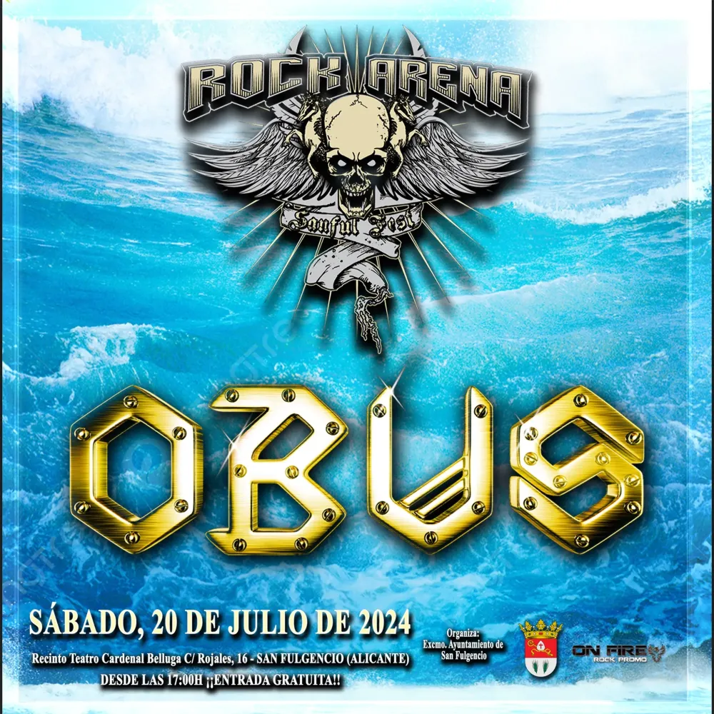 Obus ► Rock Arena San Fulgencio 2024