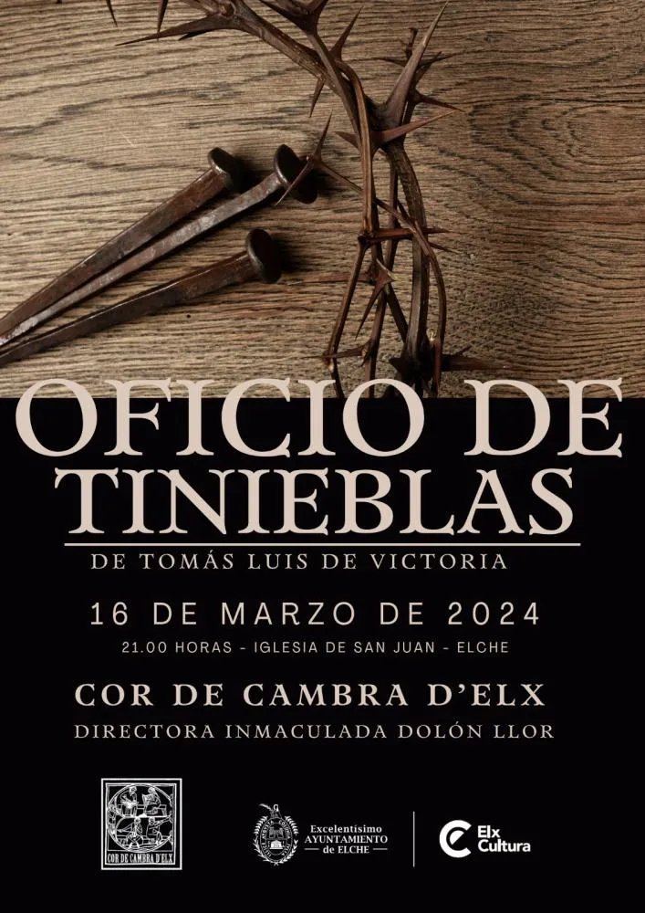 Oficio de Tinieblas. Cor de Cambra d´Elx