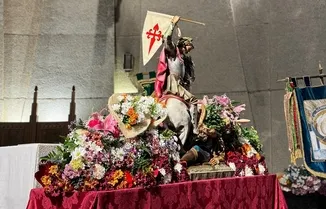 Ofrenda de flores en honor a San Jaime 2025
