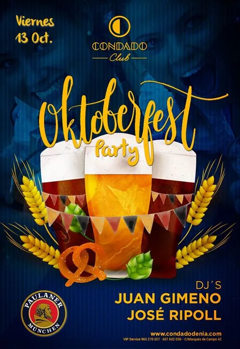 Oktoberfest Party en Condado Club