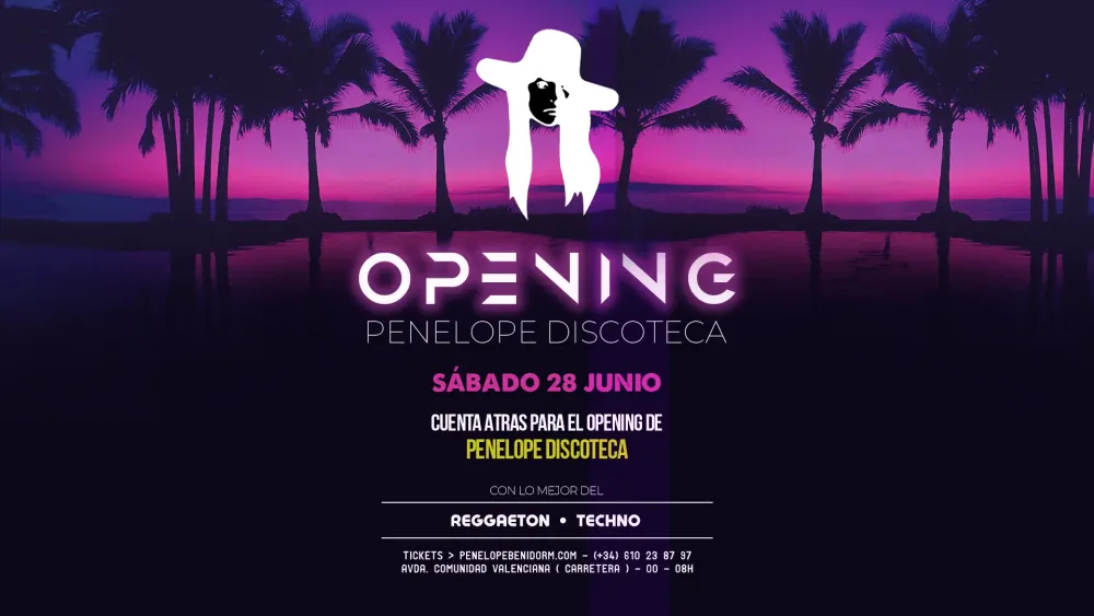 Opening Penelope Benidorm 2025