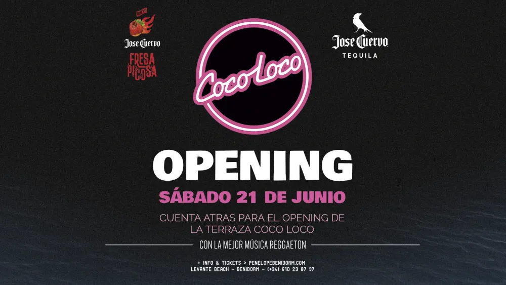 Opening Terraza Coco Loco Summer 2025