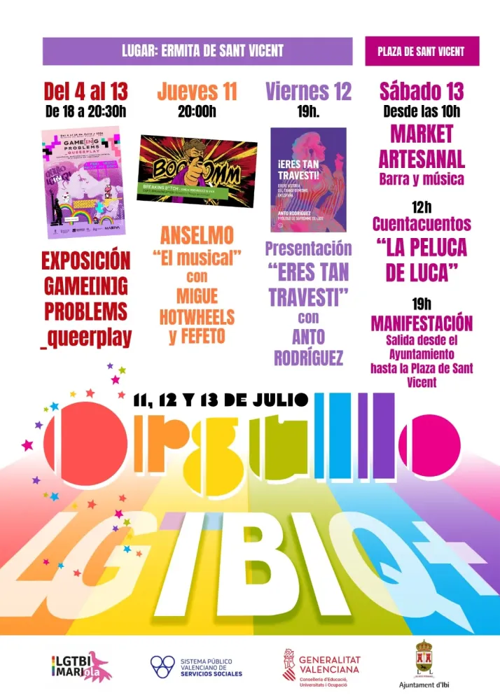 Orgullo LGTBIQ+ ► Orgullo LGTBIQ+ Ibi 2024