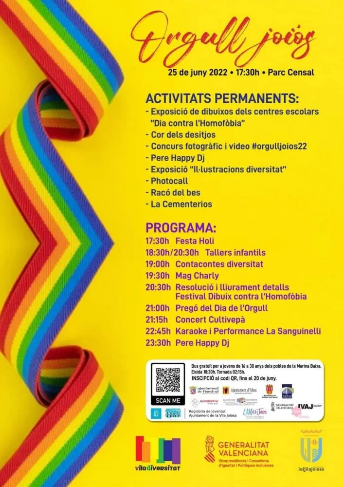 Orgullo Villajoyosa 2022