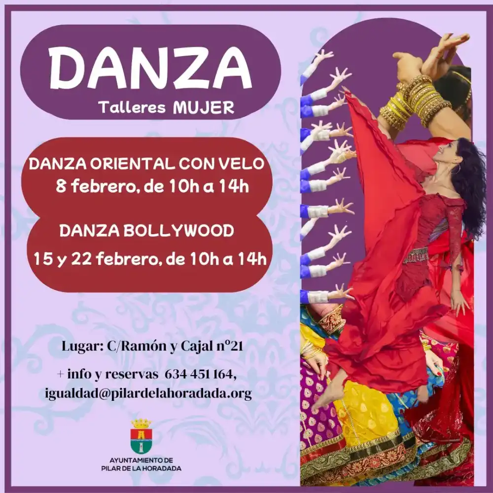 Oriental con Velo - Taller Danza Mujer