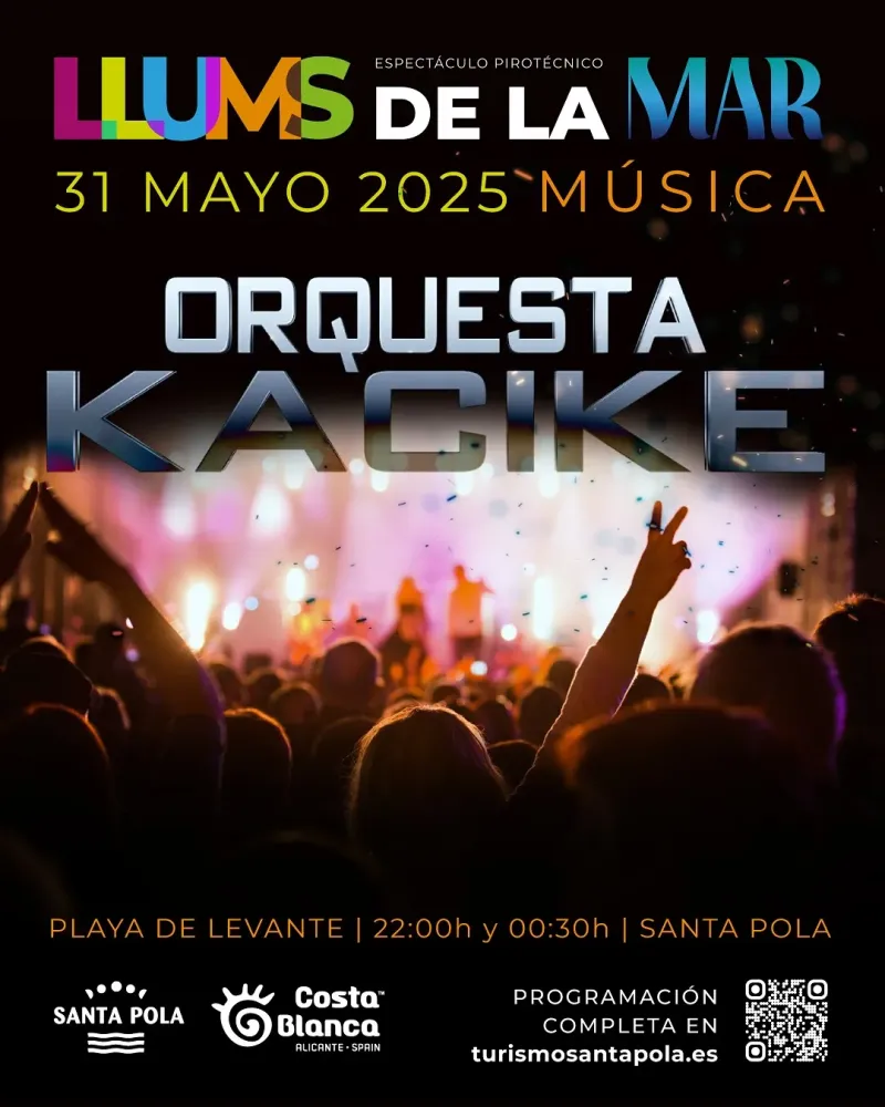 Orquesta Kacike en concierto ► Llums de la mar Santa Pola 2025