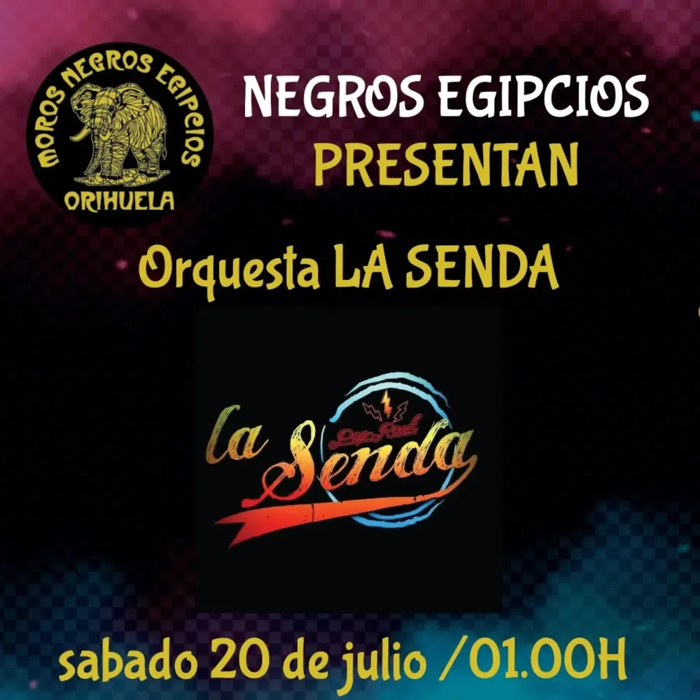 Orquesta La Senda - Comparsa Moros Negros Egipcios