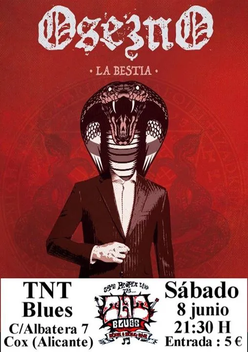 Osezno En Directo En TNT Blues, Cox