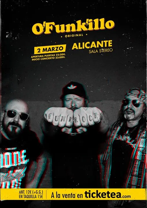 O´Funk¨illo en Alicante | Sala Stereo
