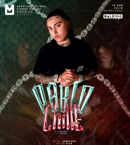PABLO CHILL-E en concierto + fiesta con dj Pablito Pesadilla y Dj Vija.