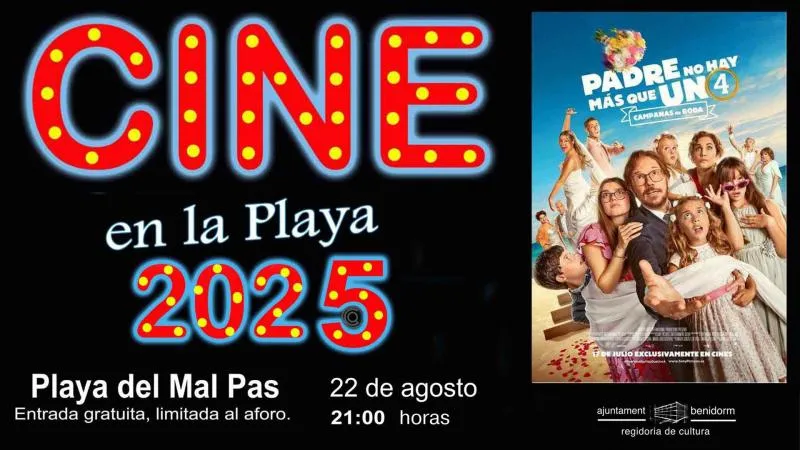 Padre no hay más que uno 4 ► Cine en la playa