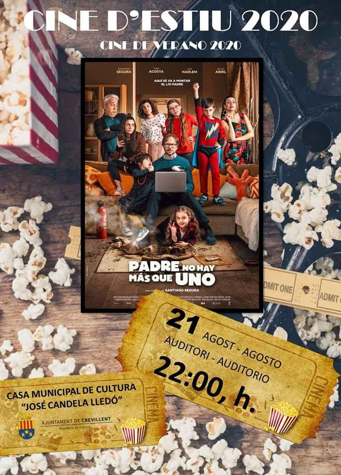 Padre no hay más que uno - Cine de Verano Crevillente 2020