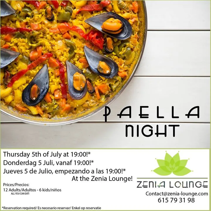 Paella Night en La Zenia