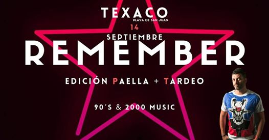 Paella y Tardeo Remember Texaco