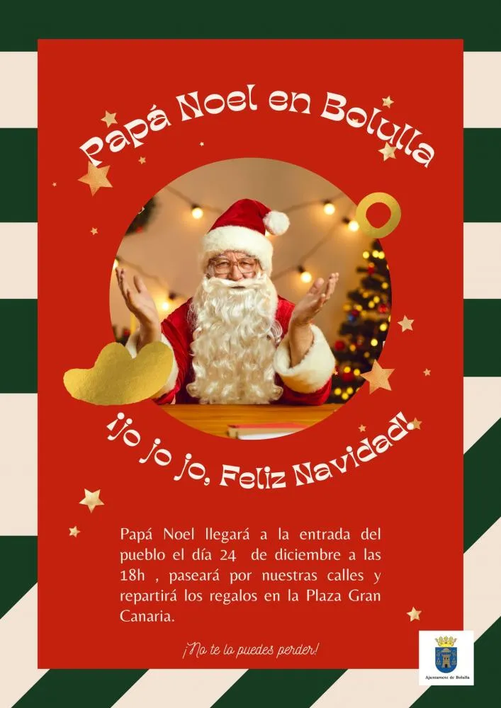 Papá Noel en Bolulla