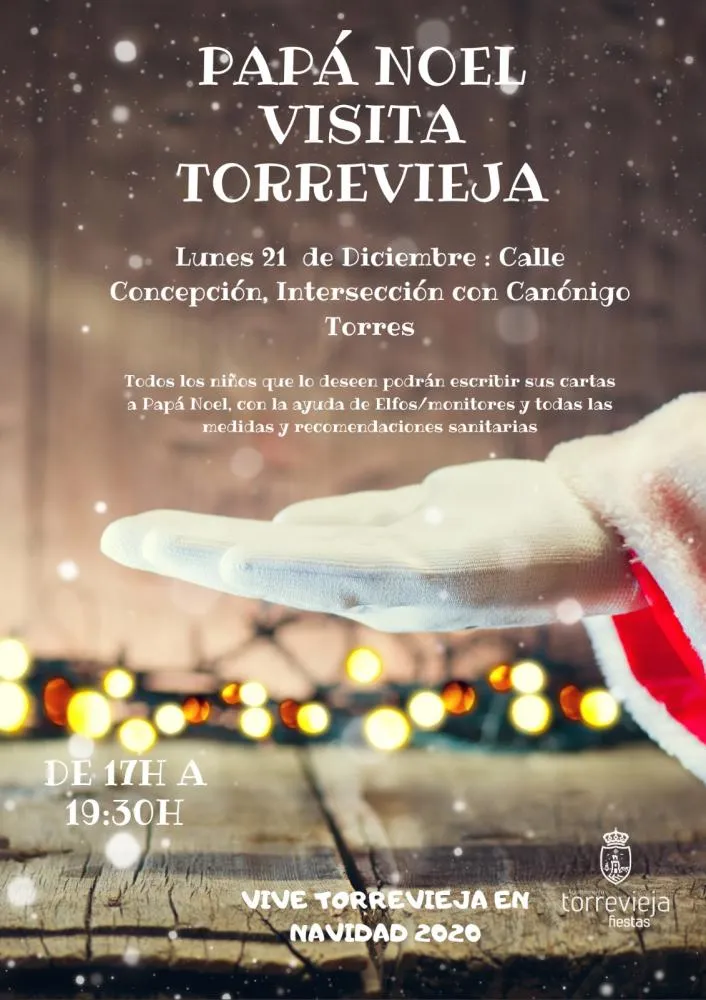 Papá Noel visita Torrevieja